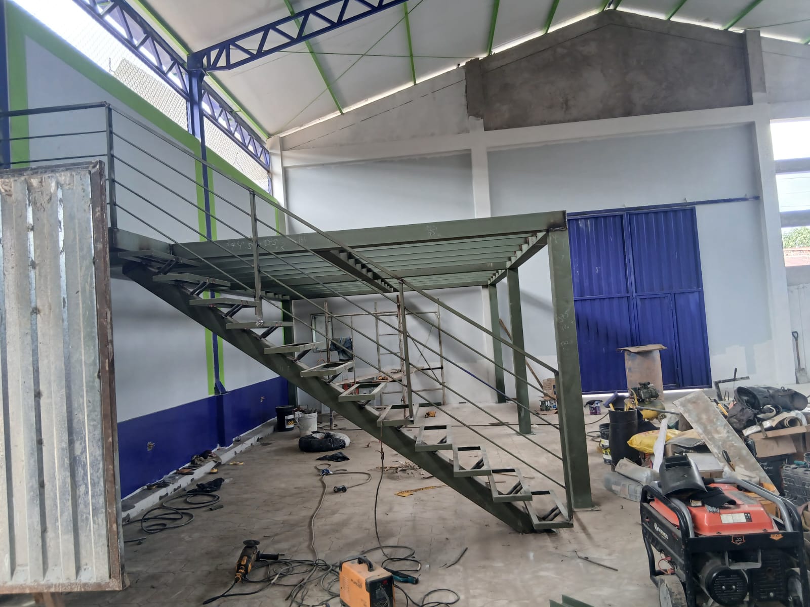 Mantenimiento integral correctivo de componentes estructurales expuestos